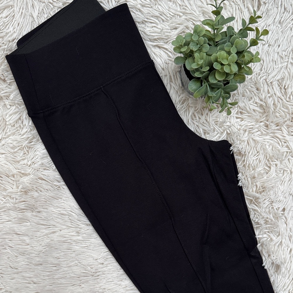 Nine West Stretch Knit Smoothing Leggings 💗 Black - Picture 7 of 12